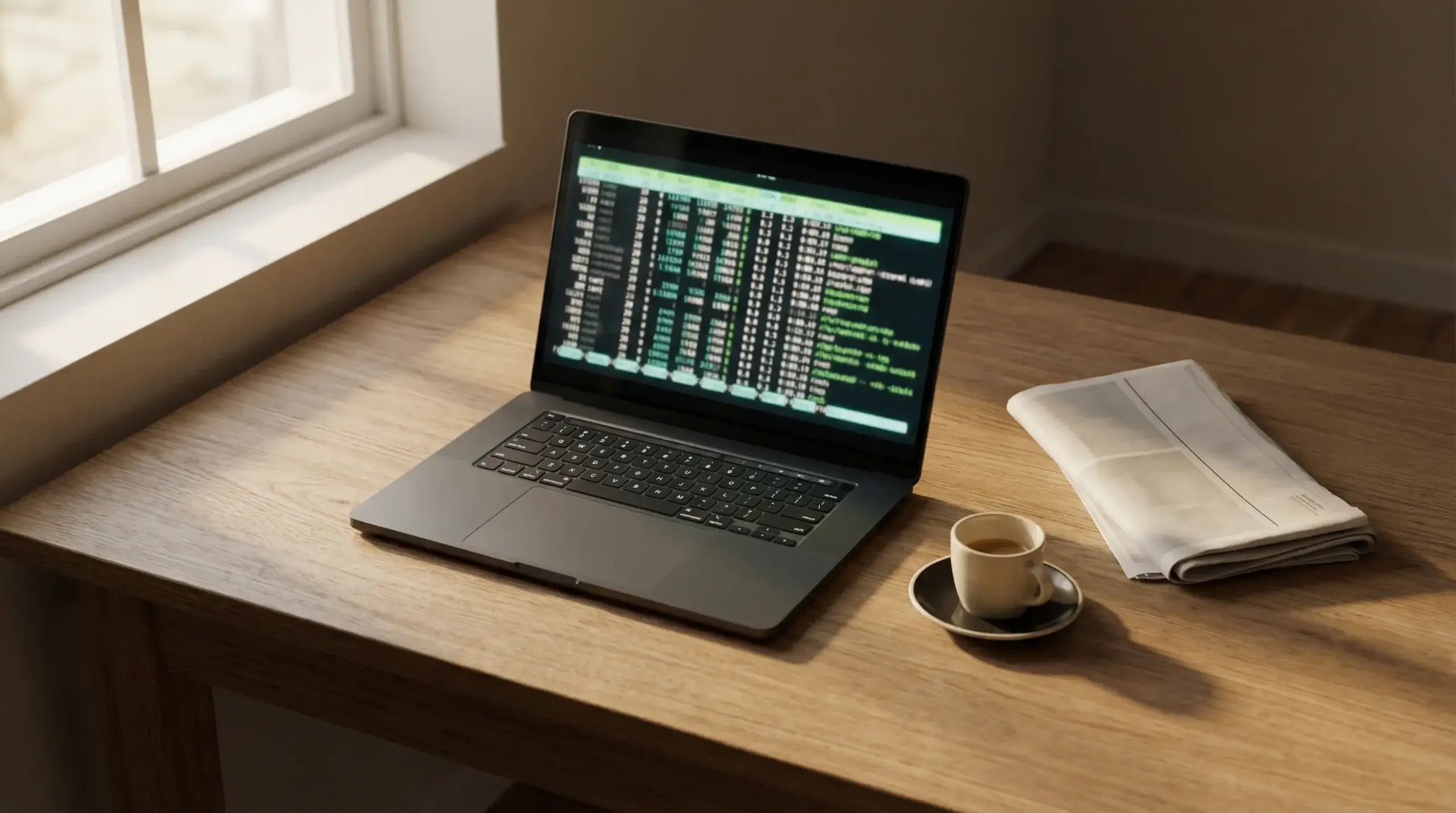 Pantalla de ordenador portátil mostrando líneas de cuotas de un partido de tenis