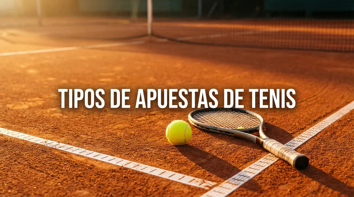 Tipos de apuestas de tenis: mercados y líneas de apuestas en un partido